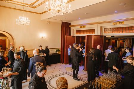 Hospitality can easily be hosted within the historic foyer of the heritage Toitoi Opera House.